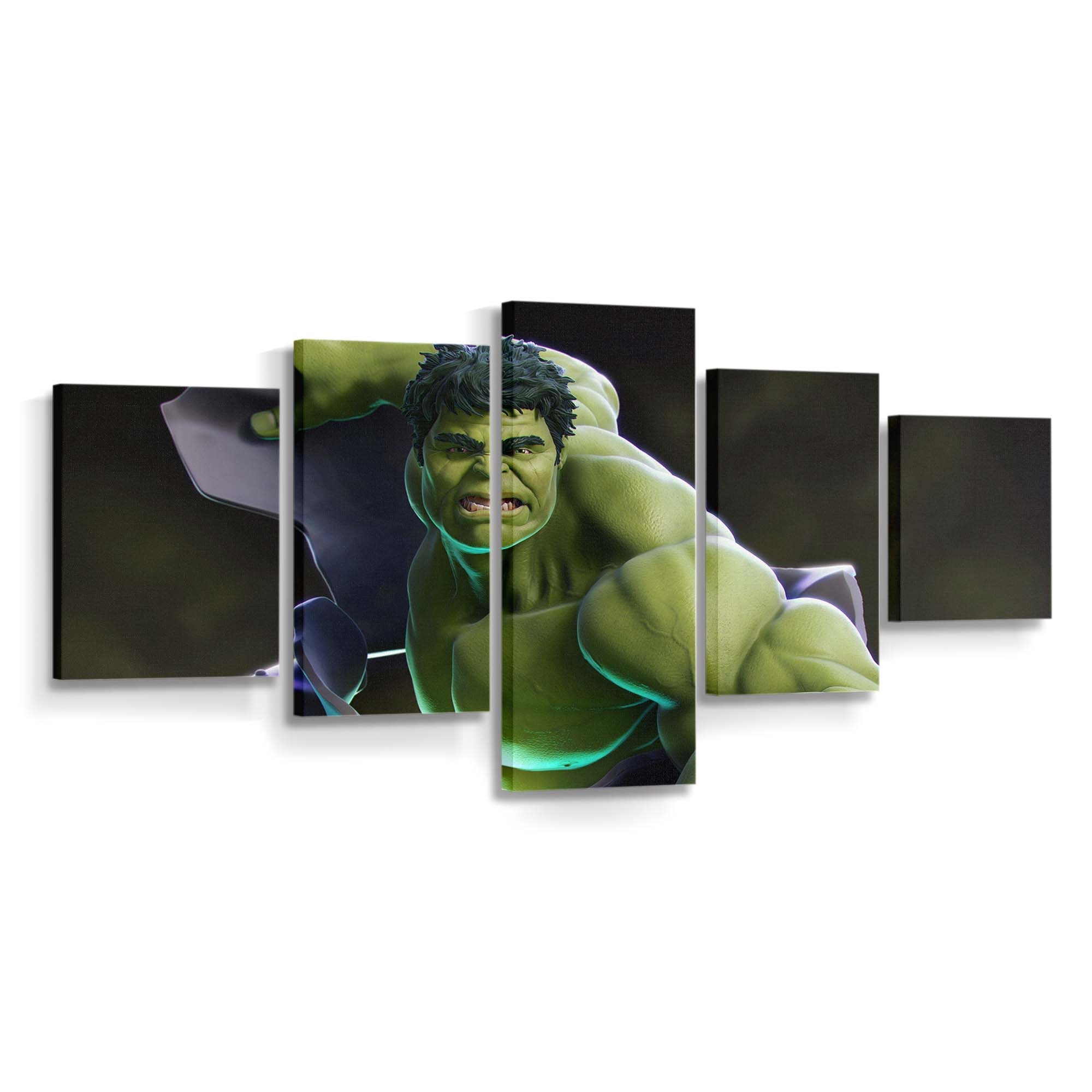 Hulk Cgi Leinwandbild Wanddeko