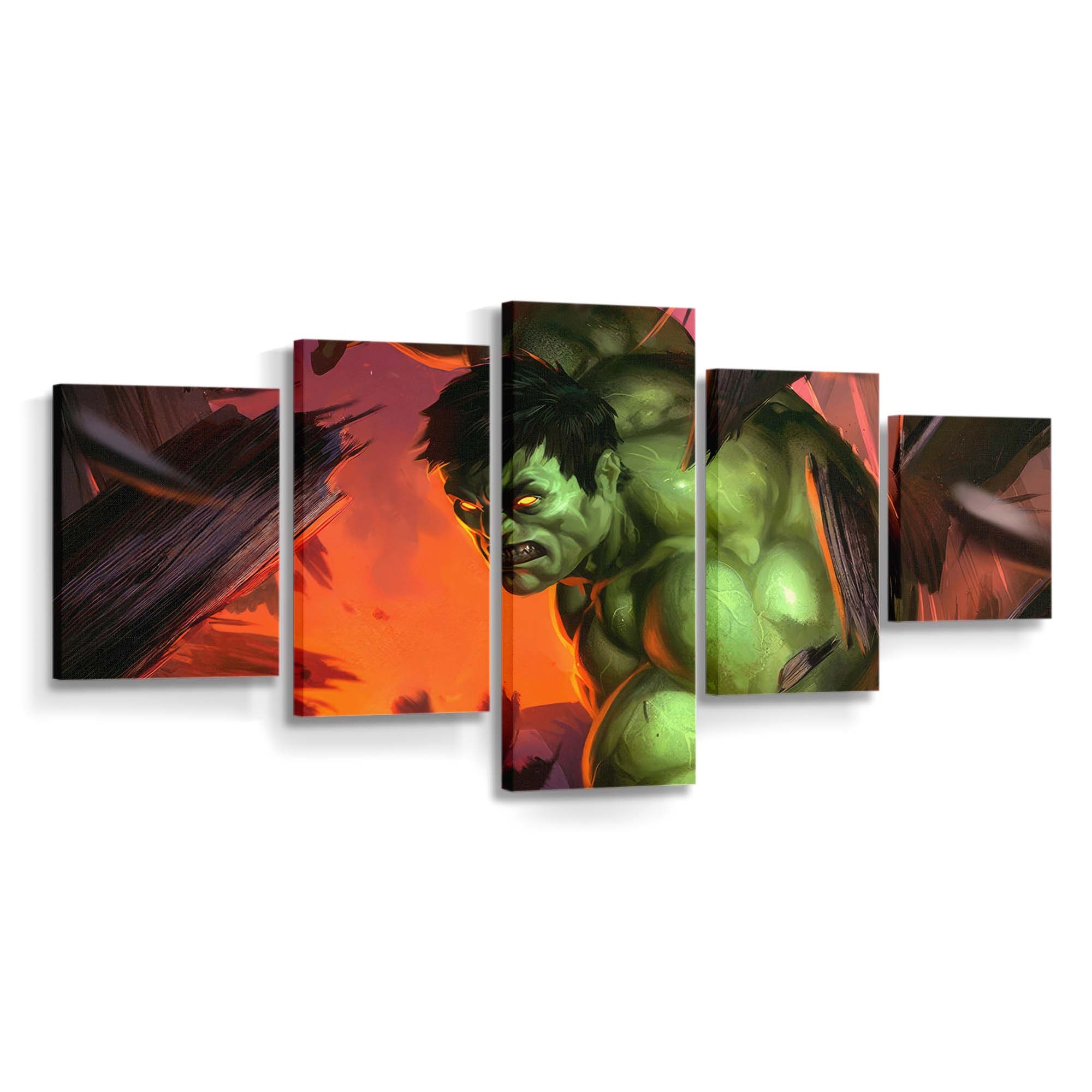 Hulk Defender Leinwandbild Wanddeko