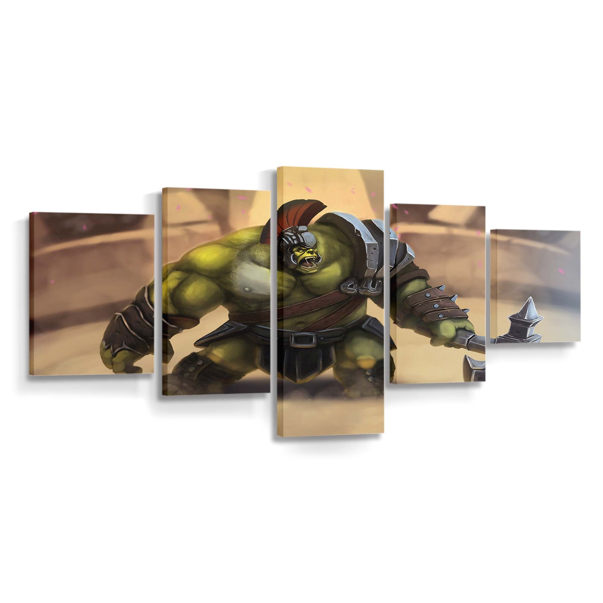 Hulk Gladiator Leinwandbild Wanddeko