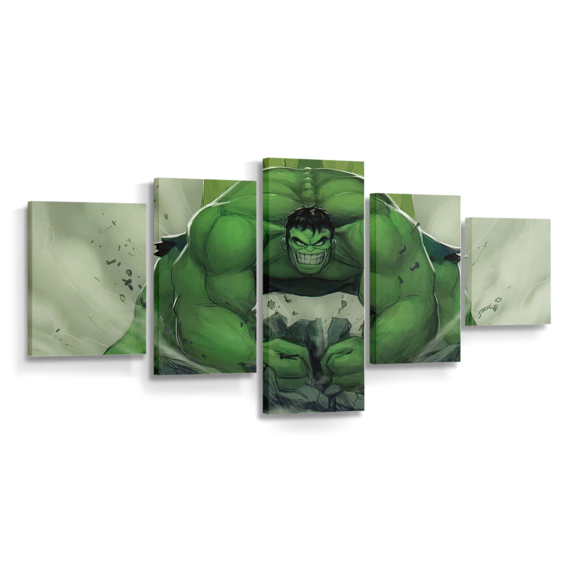 Hulk Smash 2020 Leinwandbild Wanddeko
