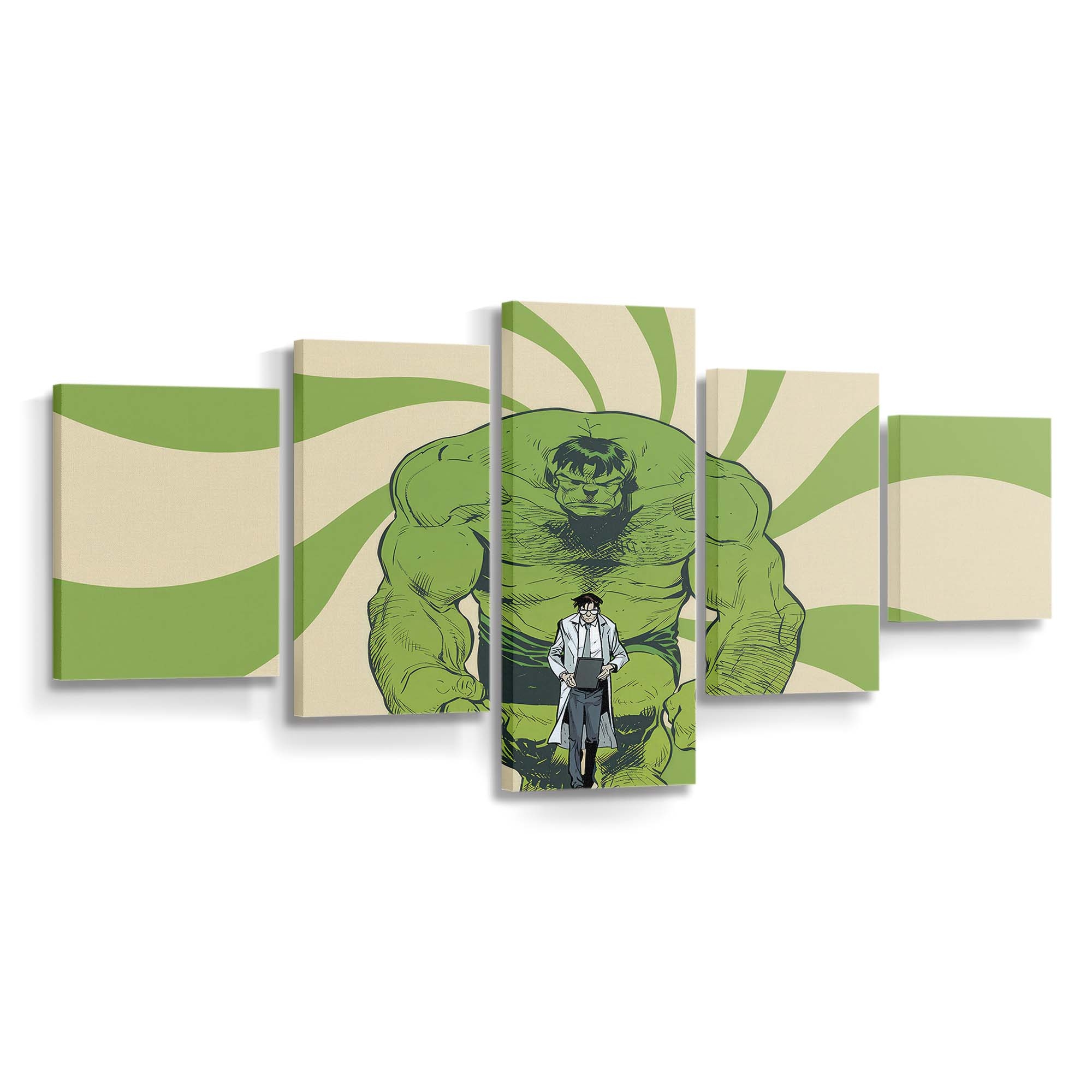 Incredible Hulk 2 Leinwandbild Wanddeko