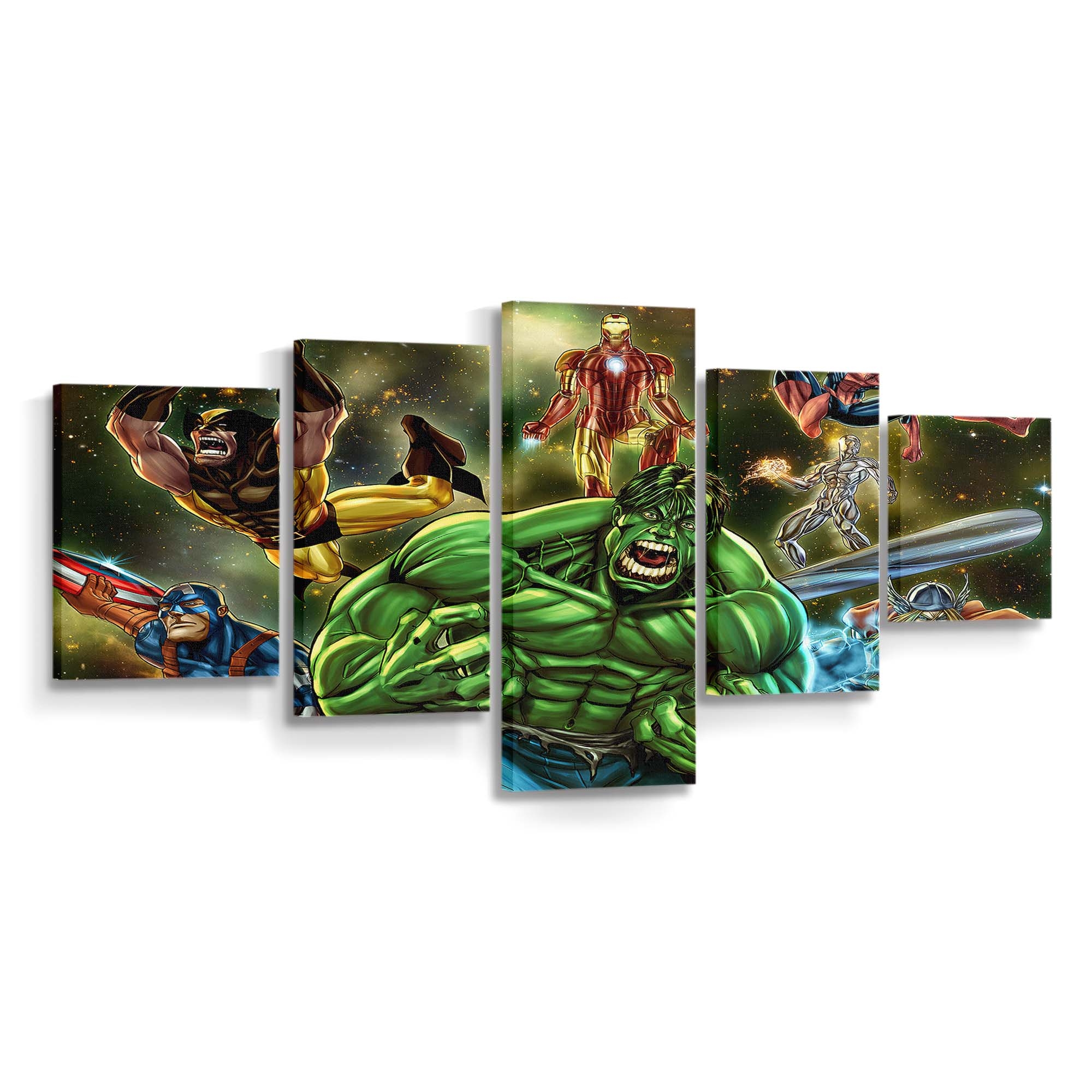 Marvel Hero Leinwandbild Wanddeko