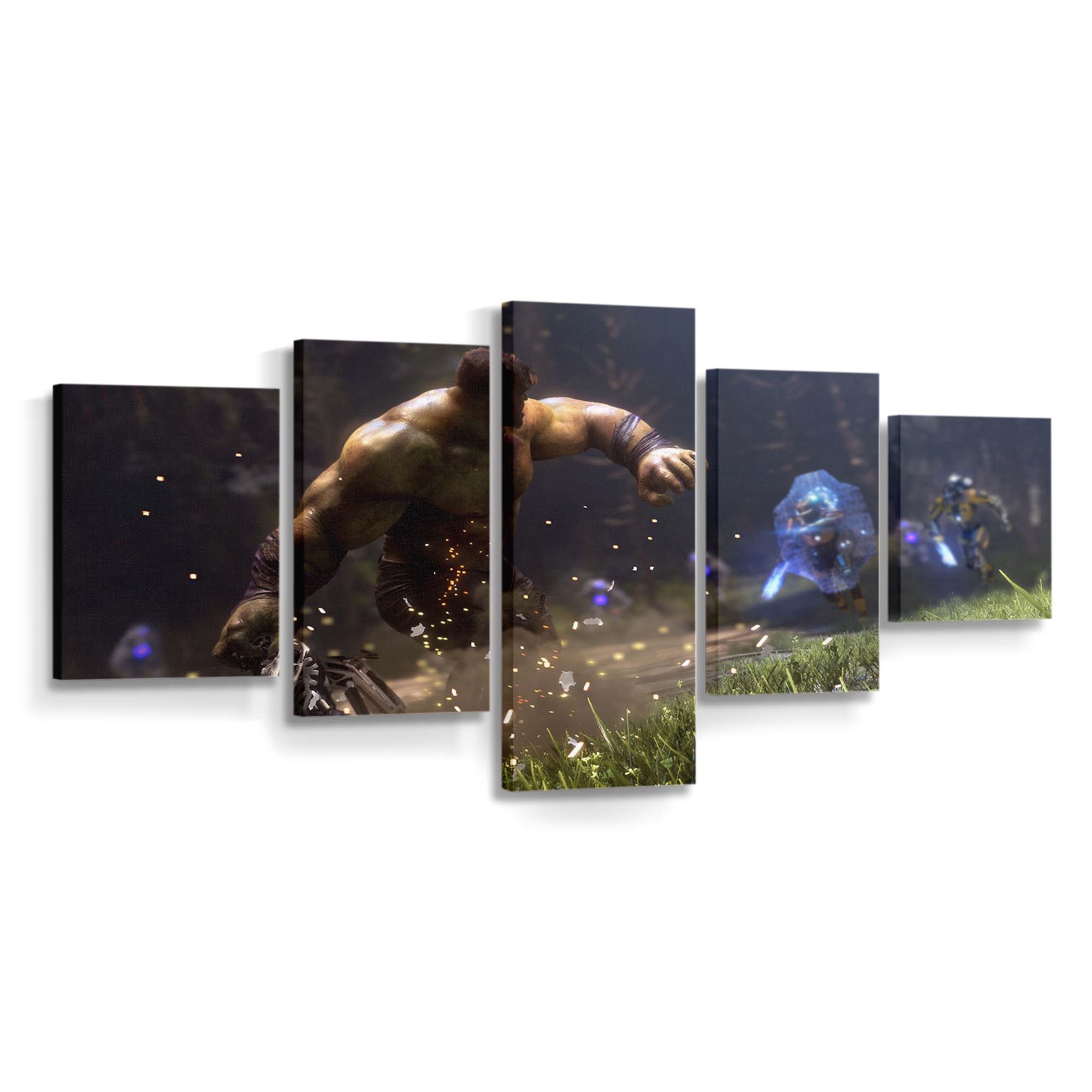 Marvels Avengers Hulk Leinwandbild Wanddeko