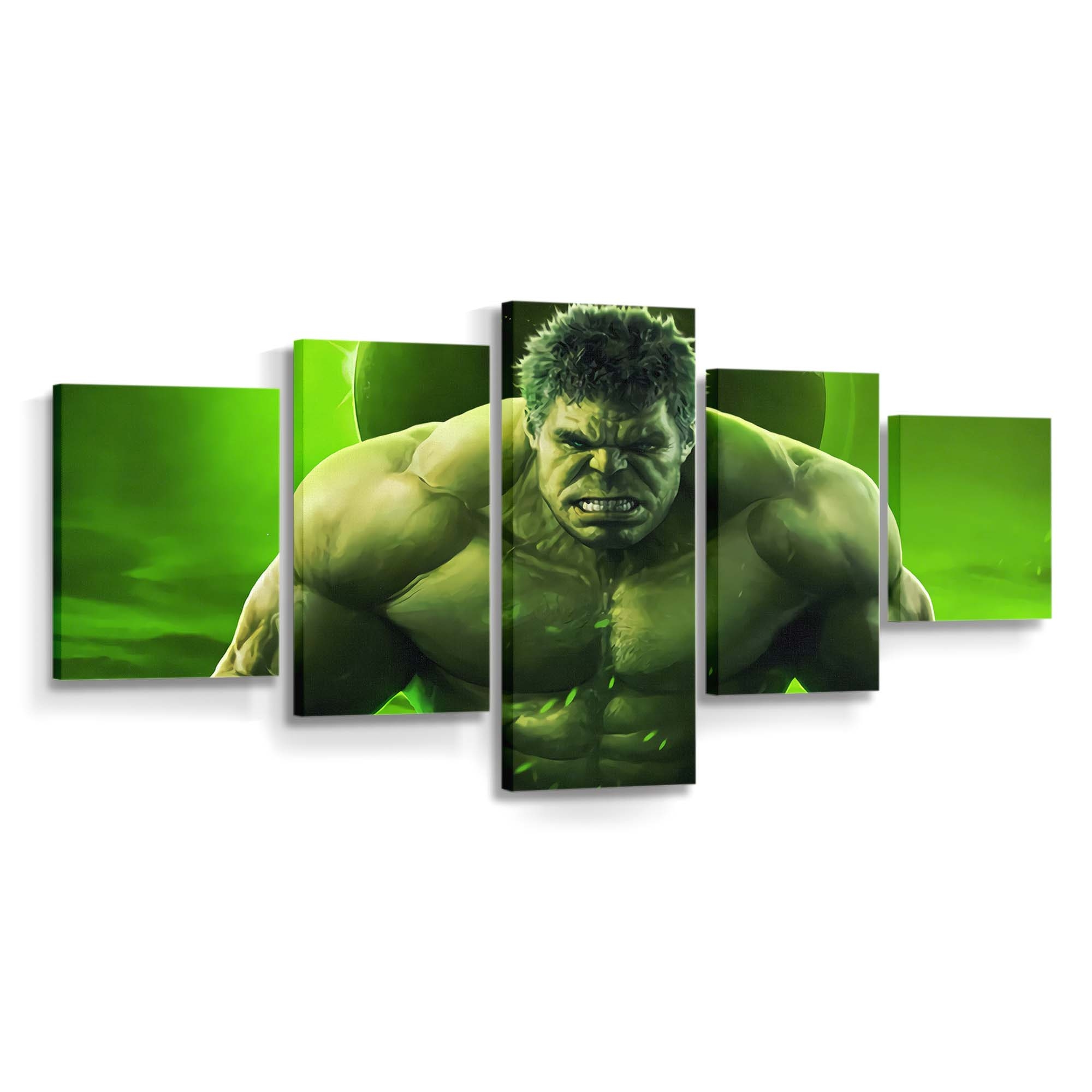 Ready For Hulk Smash Leinwandbild Wanddeko