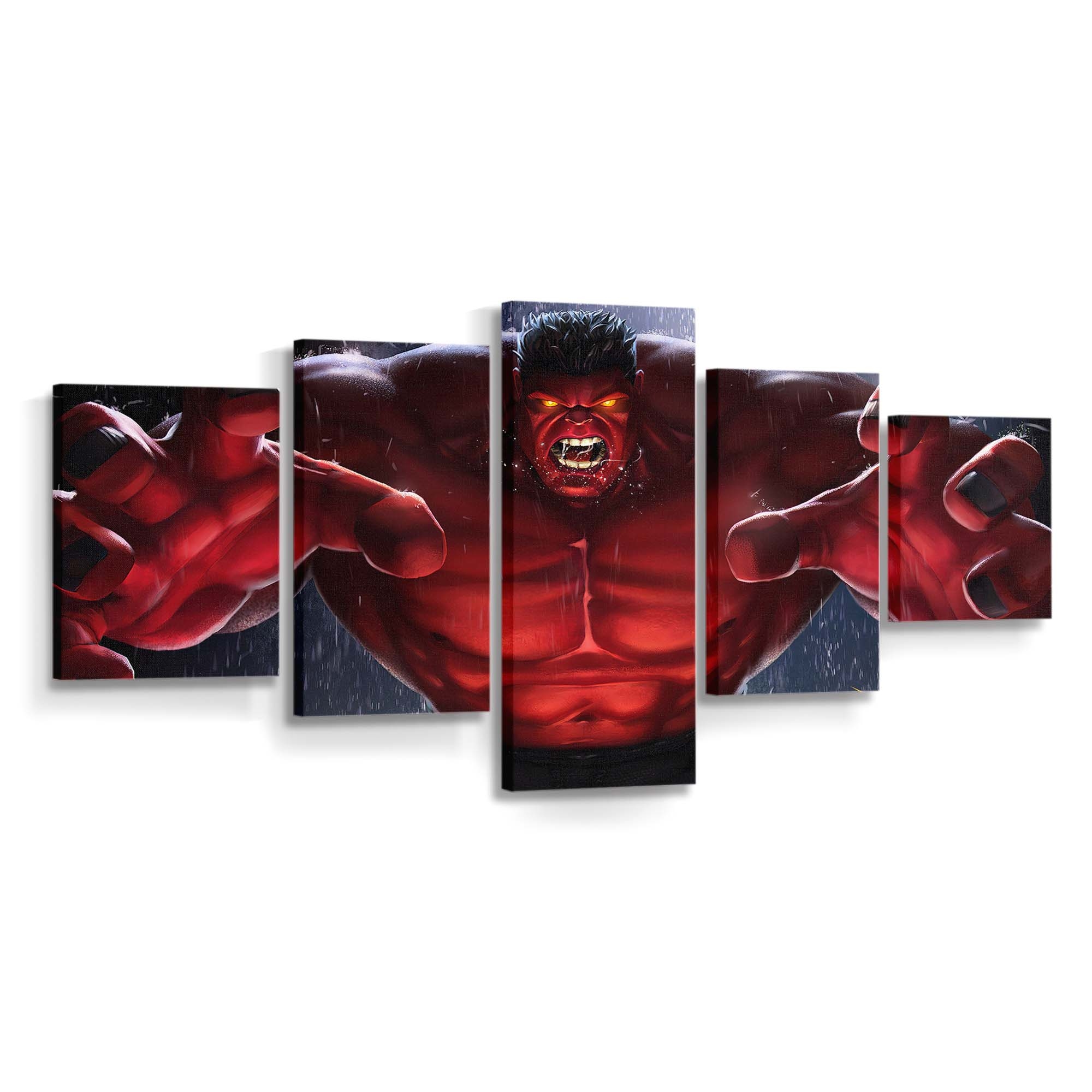 Red Hulk Contest Of Champions Leinwandbild Wanddeko