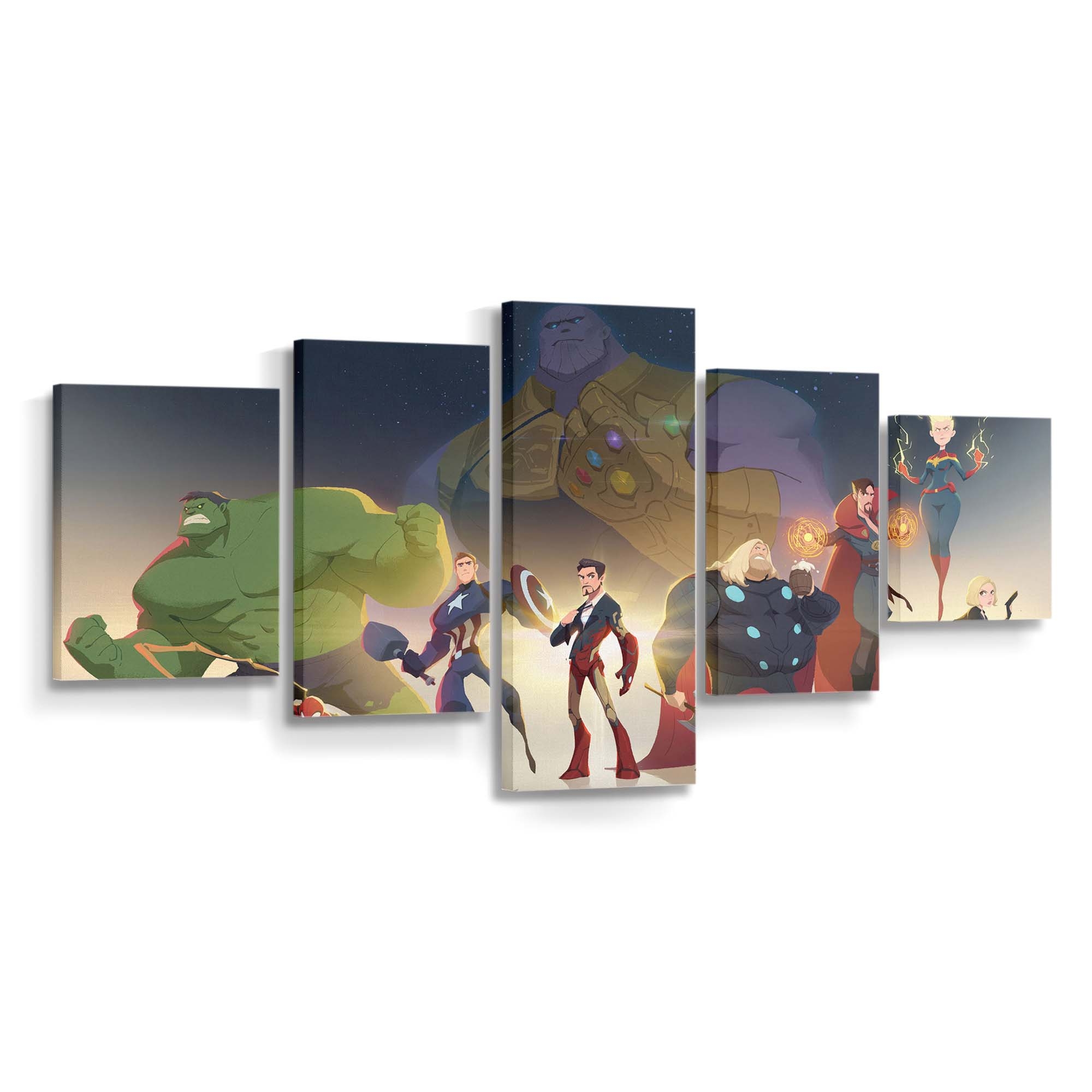 Das Avengers Team Leinwandbild Wanddeko