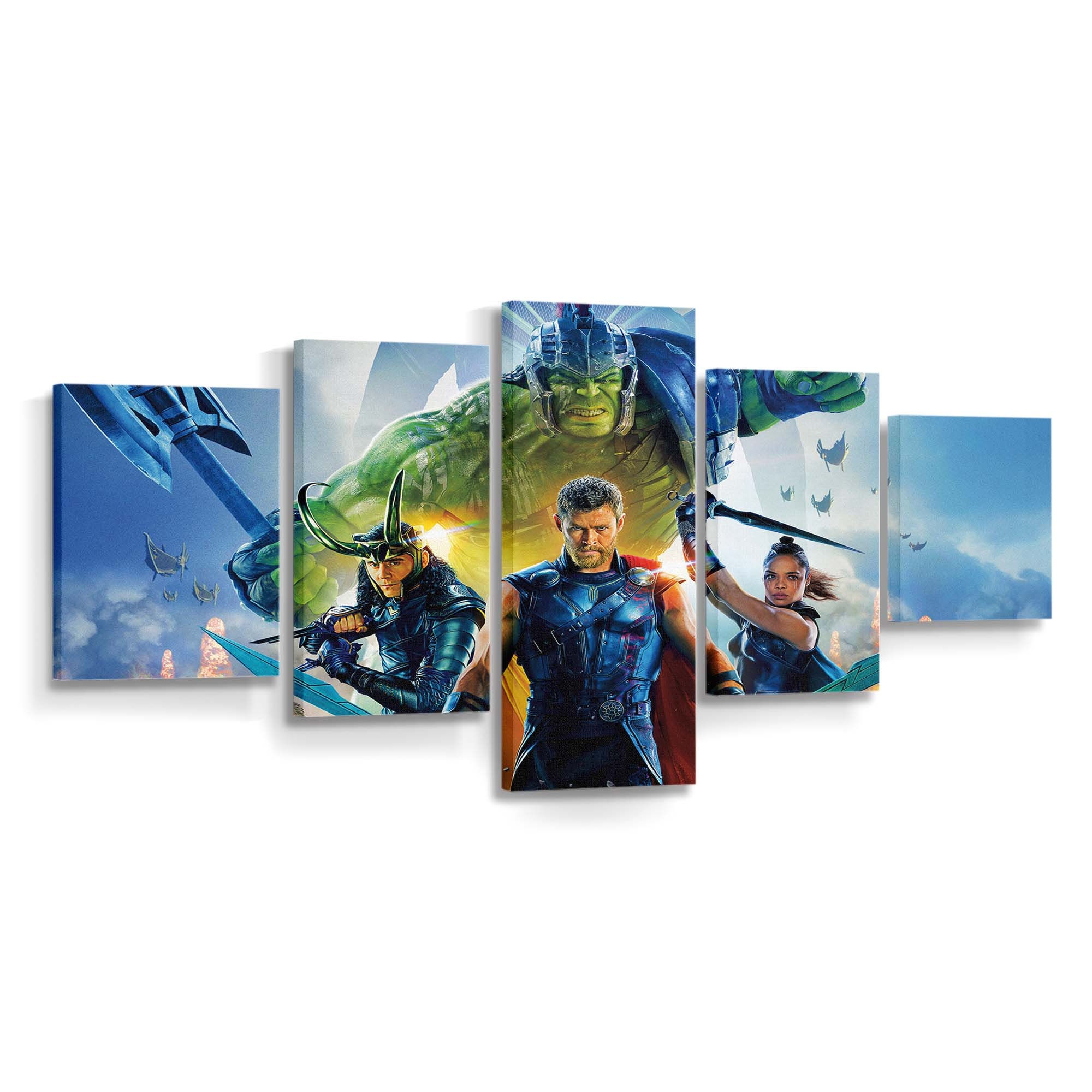 Thor Ragnarok 207 Leinwandbild Wanddeko