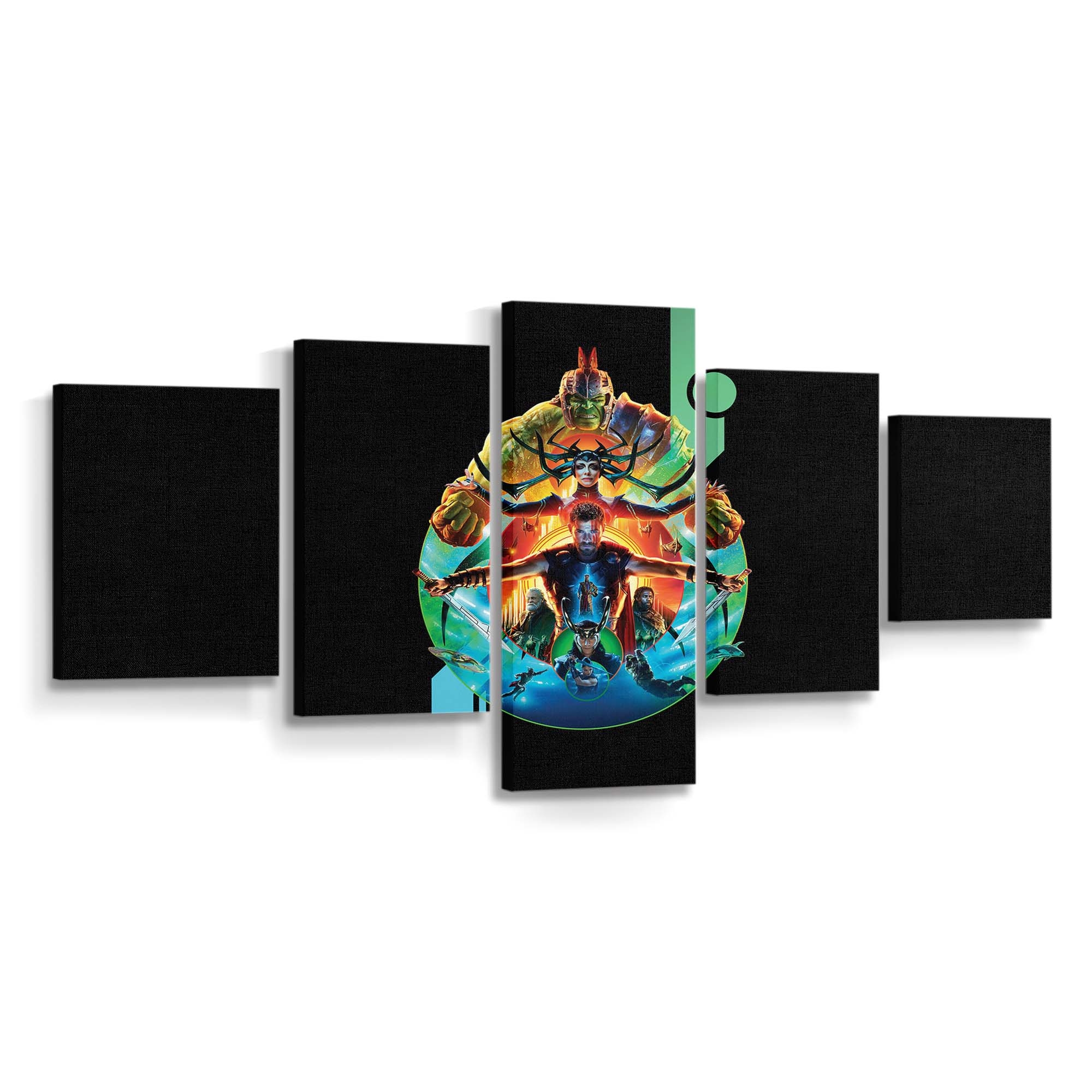 Thor Ragnarok Leinwandbild Wanddeko