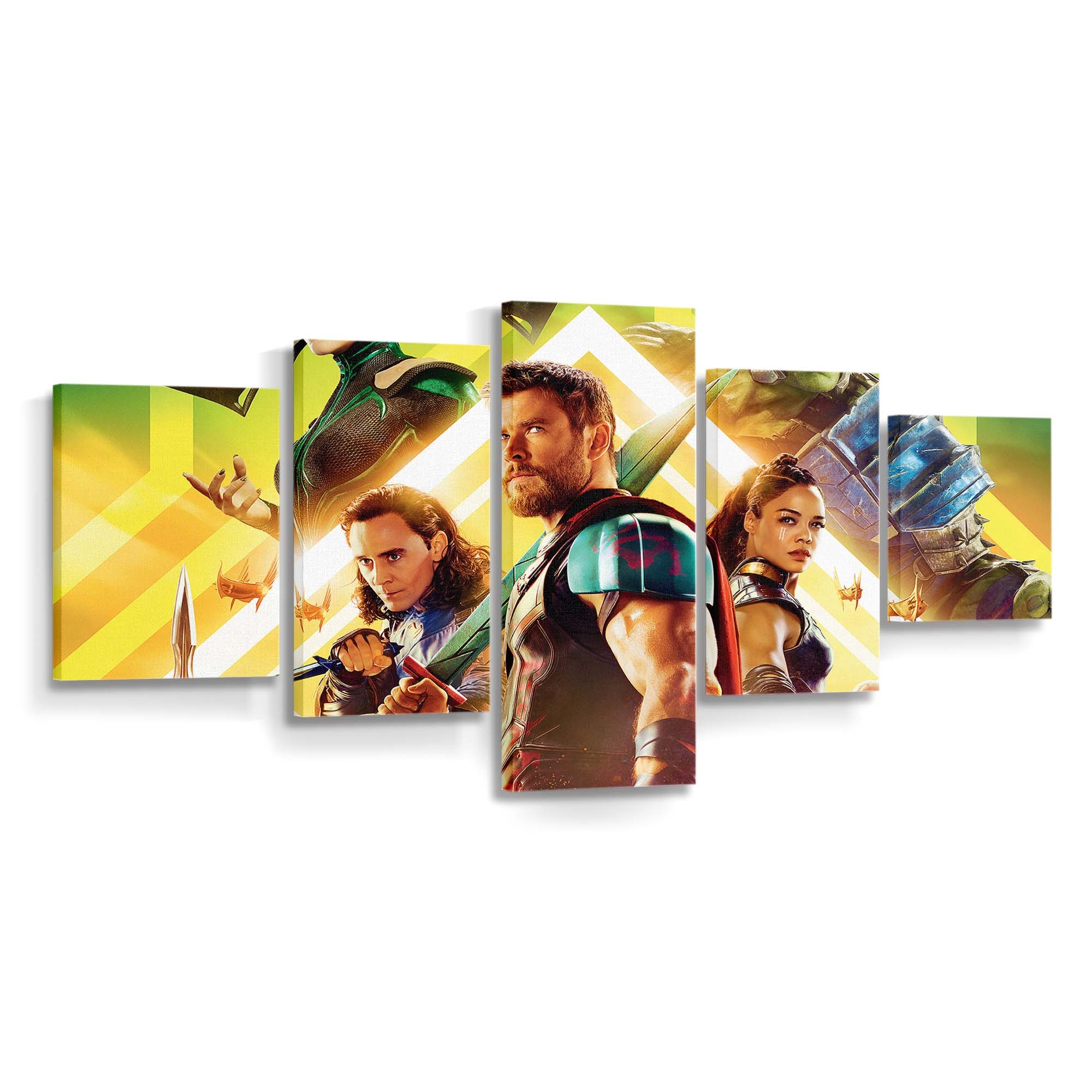 Thor Ragnarok 2 Leinwandbild Wanddeko