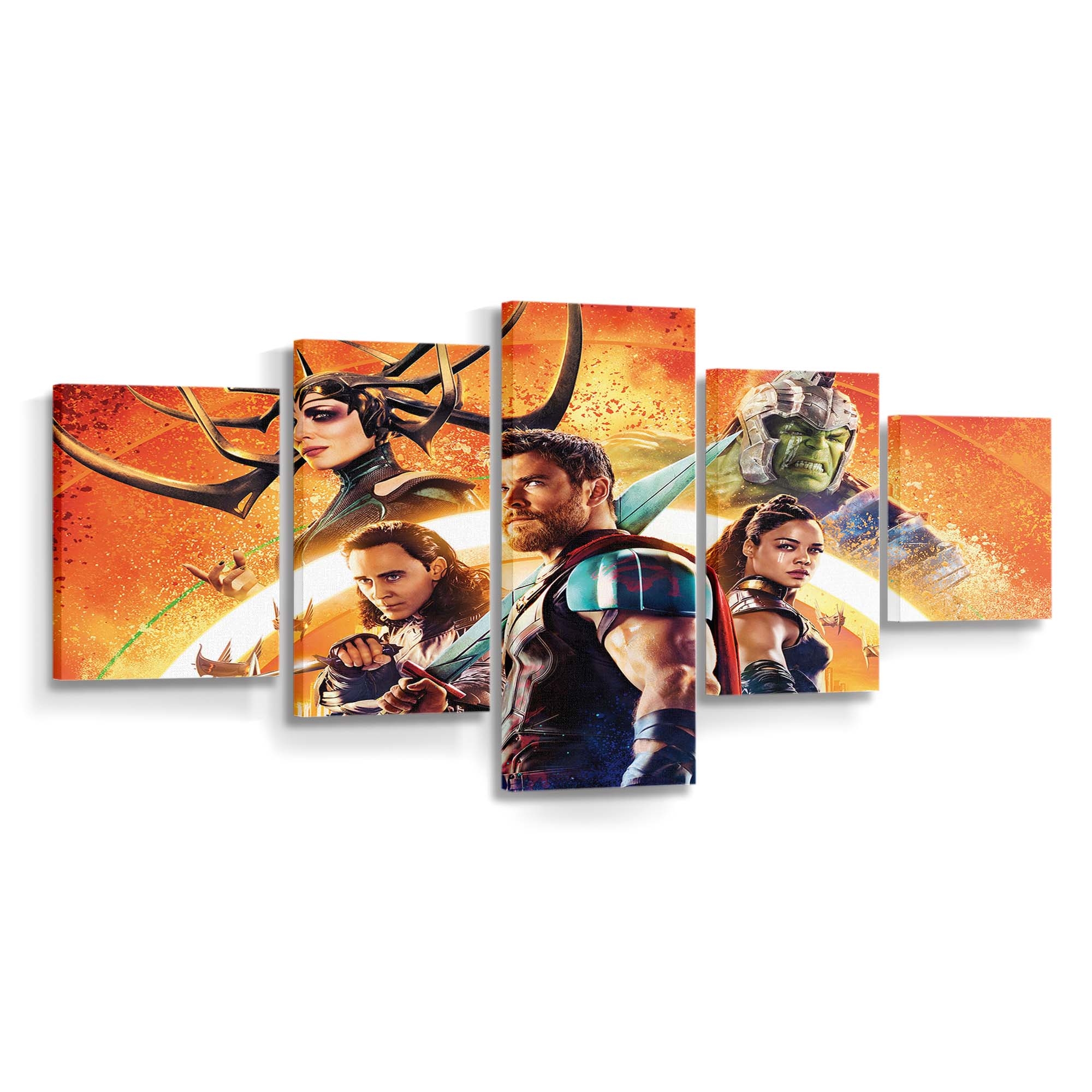 Thor Ragnarok Imax Leinwandbild Wanddeko