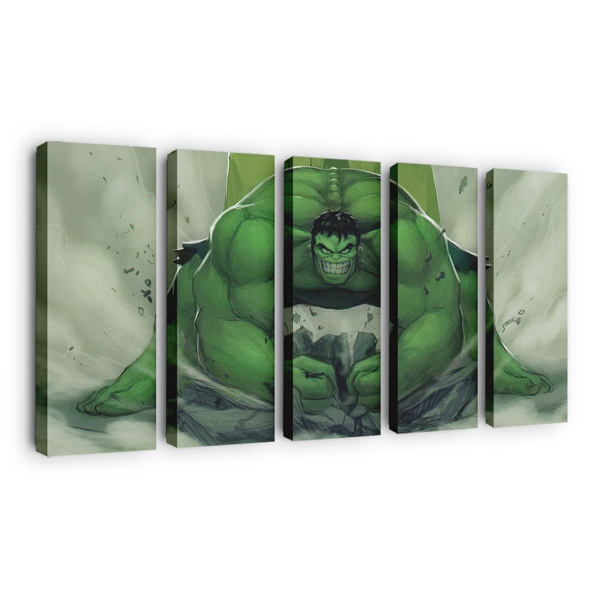 Hulk Smash 2020 Leinwandbild Wanddeko