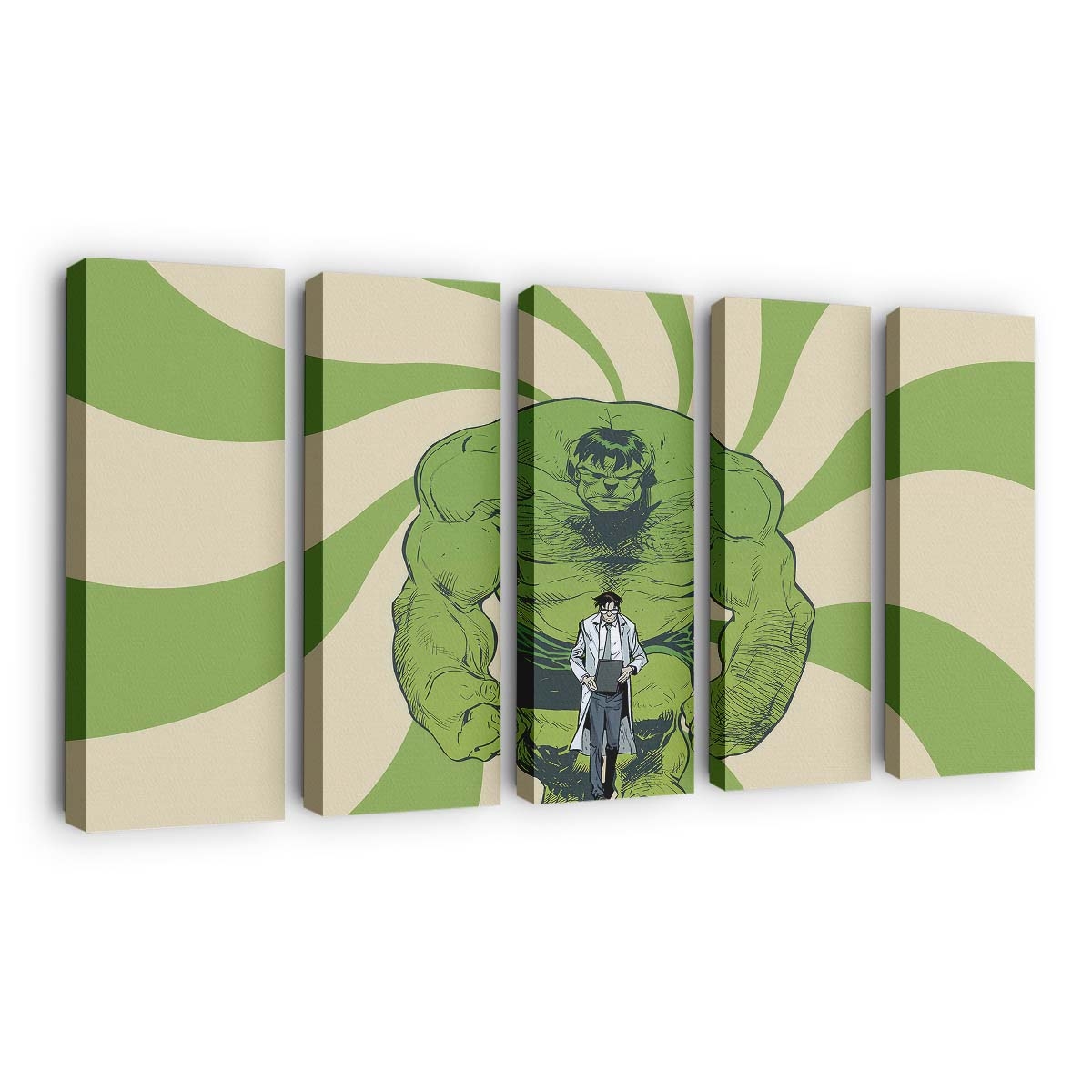 Incredible Hulk 2 Leinwandbild Wanddeko