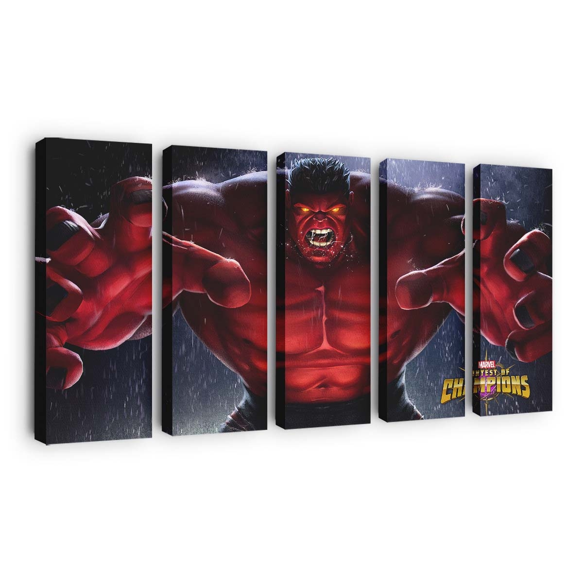 Red Hulk Contest Of Champions Leinwandbild Wanddeko
