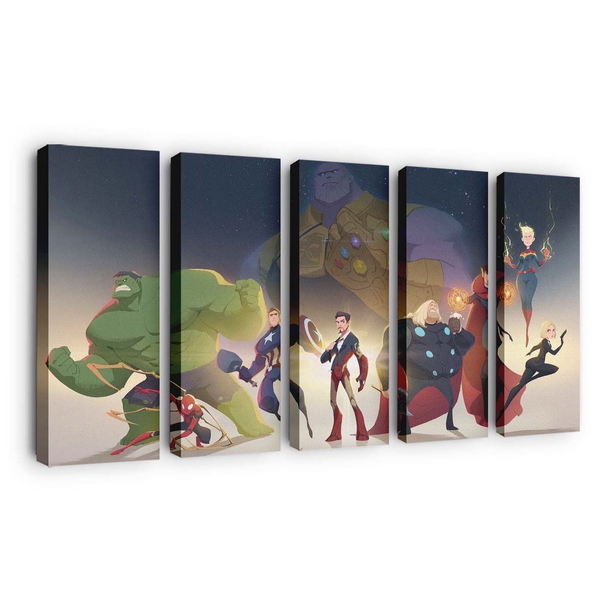 Das Avengers Team Leinwandbild Wanddeko