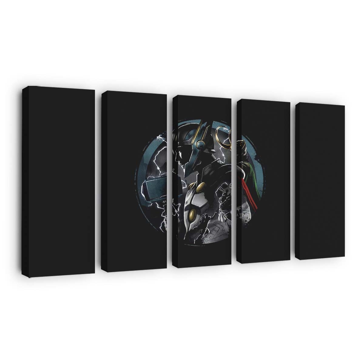 Thor Ragnnarok Minimal Leinwandbild Wanddeko