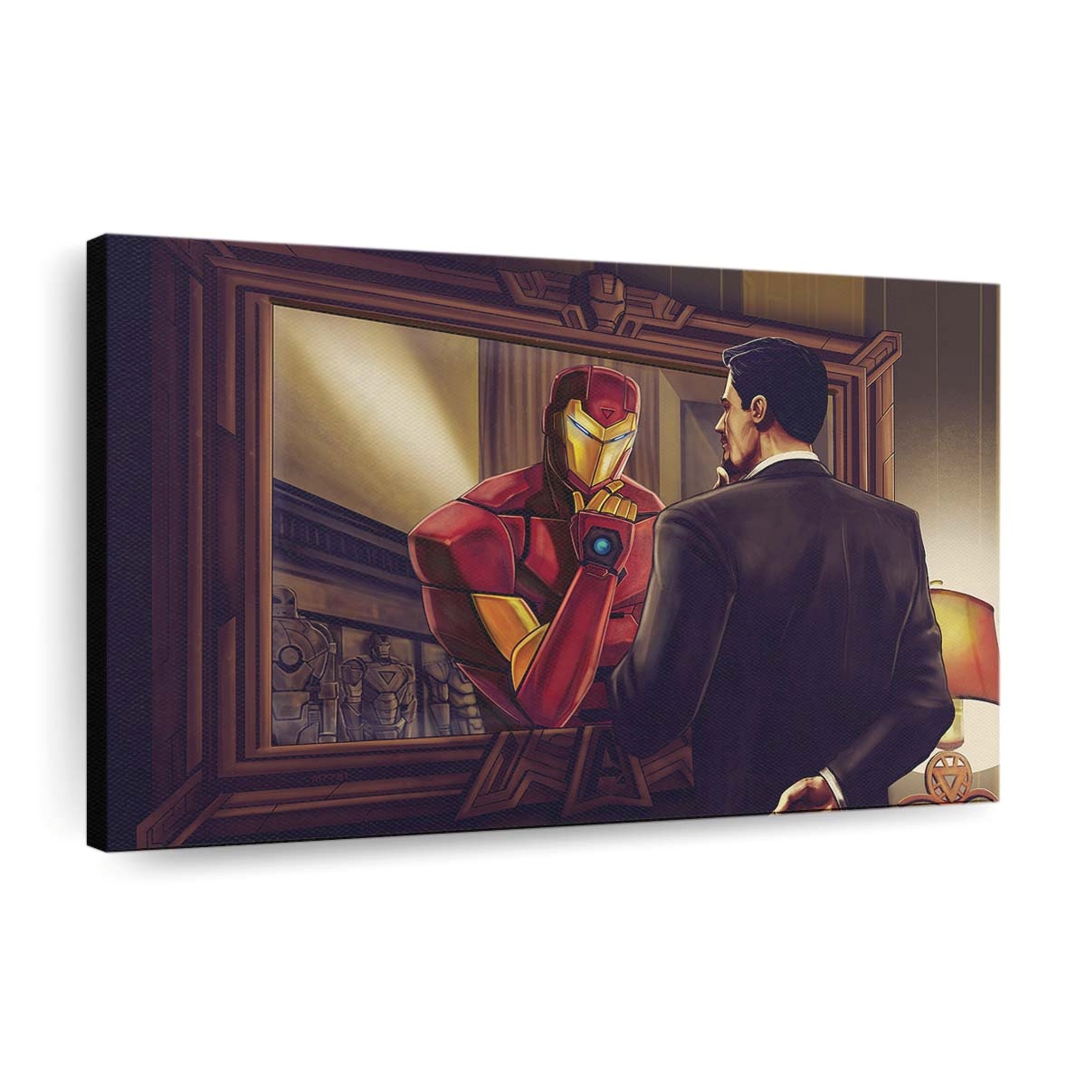 Internationaler Iron Man Leinwandbild - Wanddeko