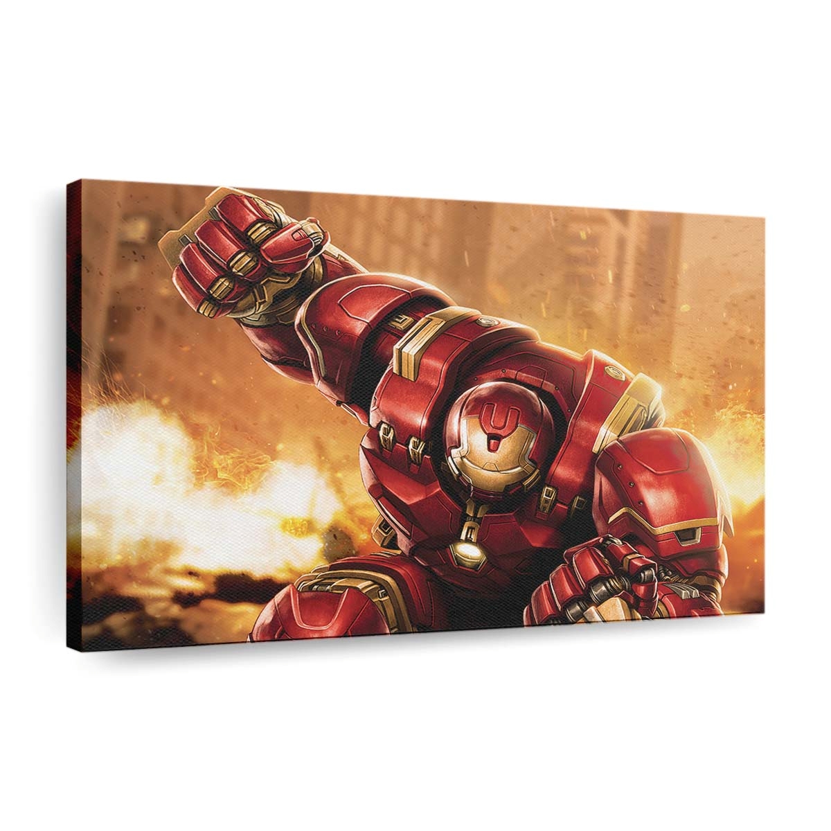 Iron Hulkbuster Artwork Leinwandbild - Wanddeko