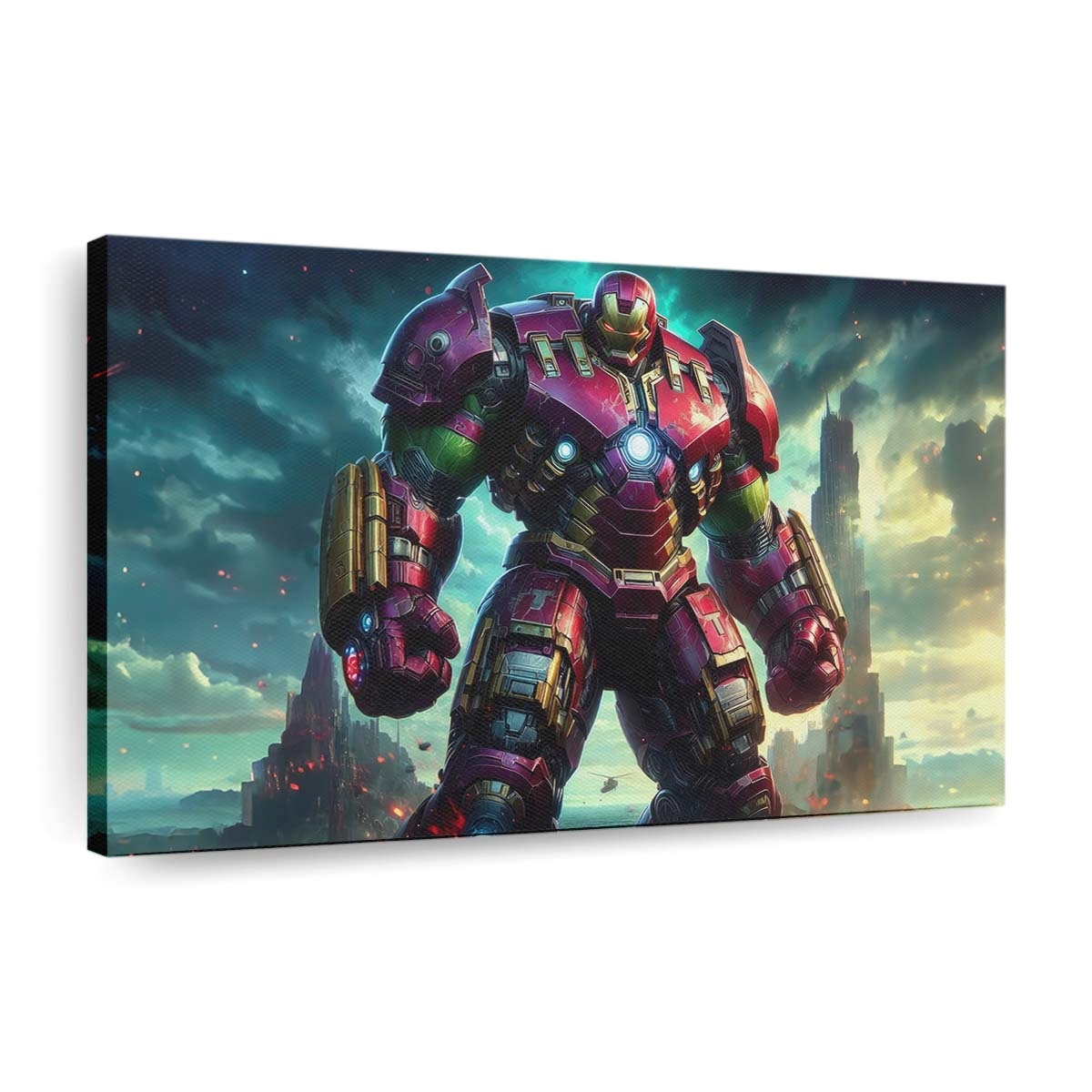 Iron Hulkbuster Power Leinwandbild - Wanddeko
