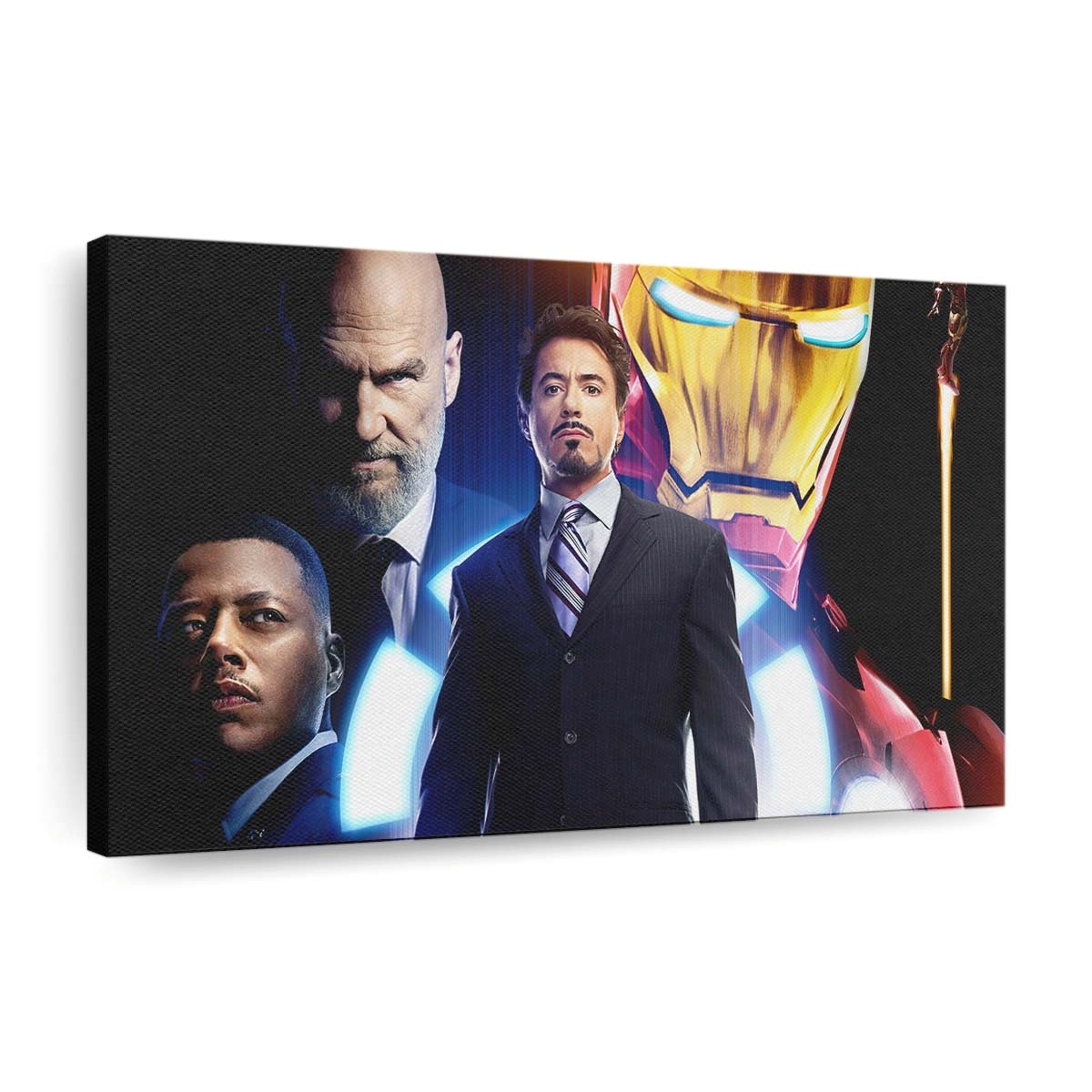 Iron Man 2008 3 Leinwandbild - Wanddeko