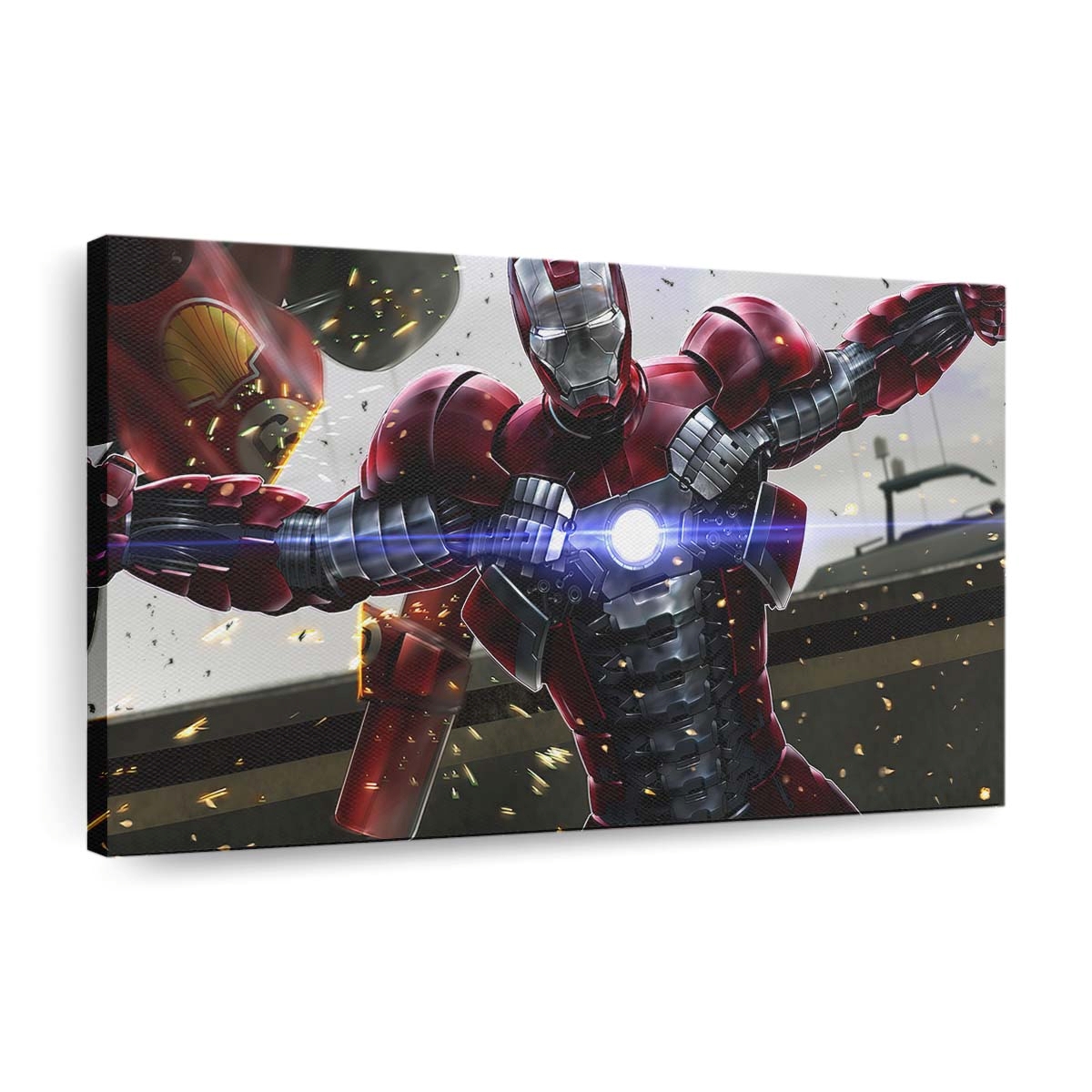 Iron Man 2020 Rüstung Leinwandbild - Wanddeko