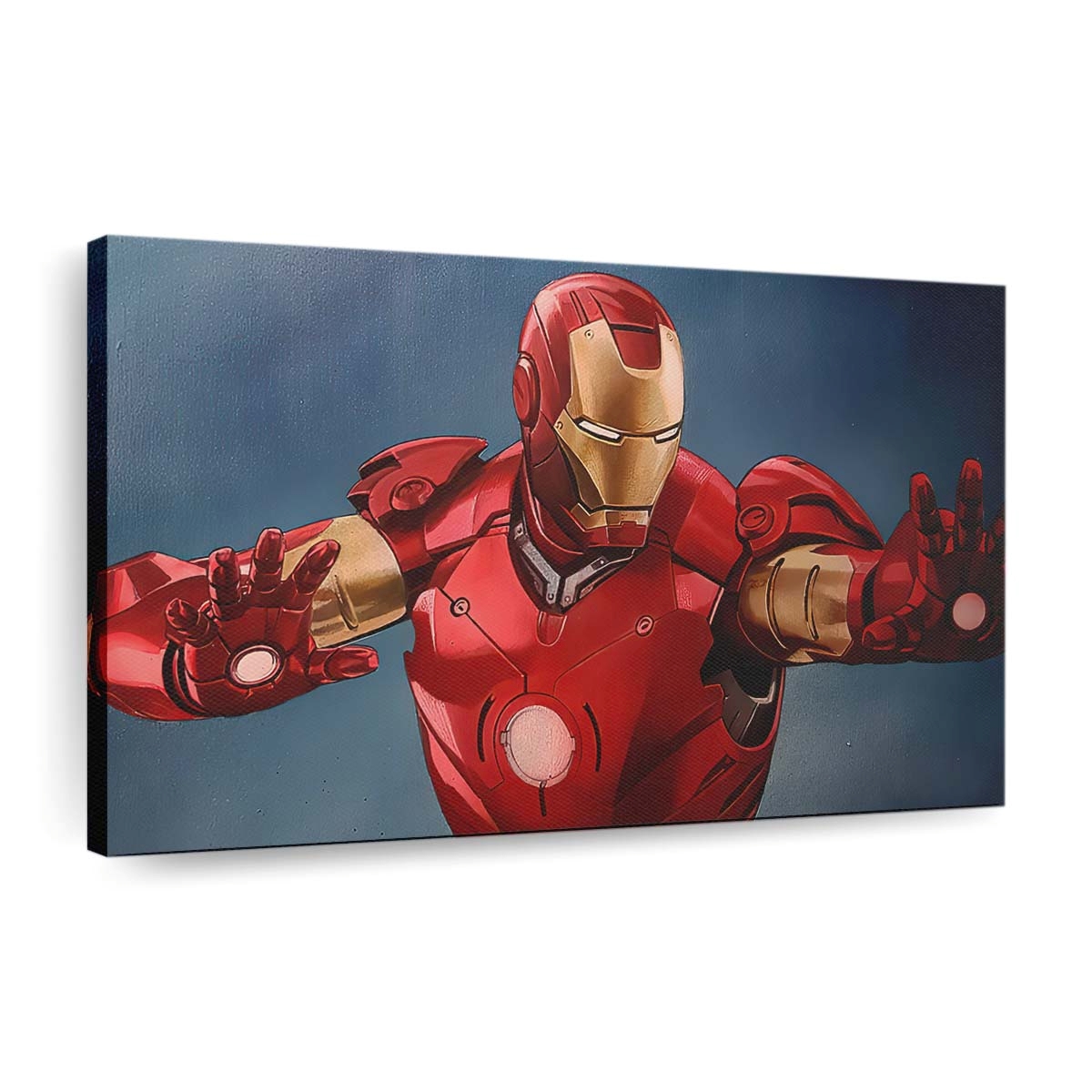 Iron Man 2020 Angriff Leinwandbild - Wanddeko