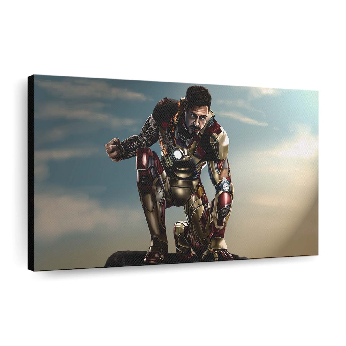 Iron Man 3 Kunstwerk Leinwandbild - Wanddeko