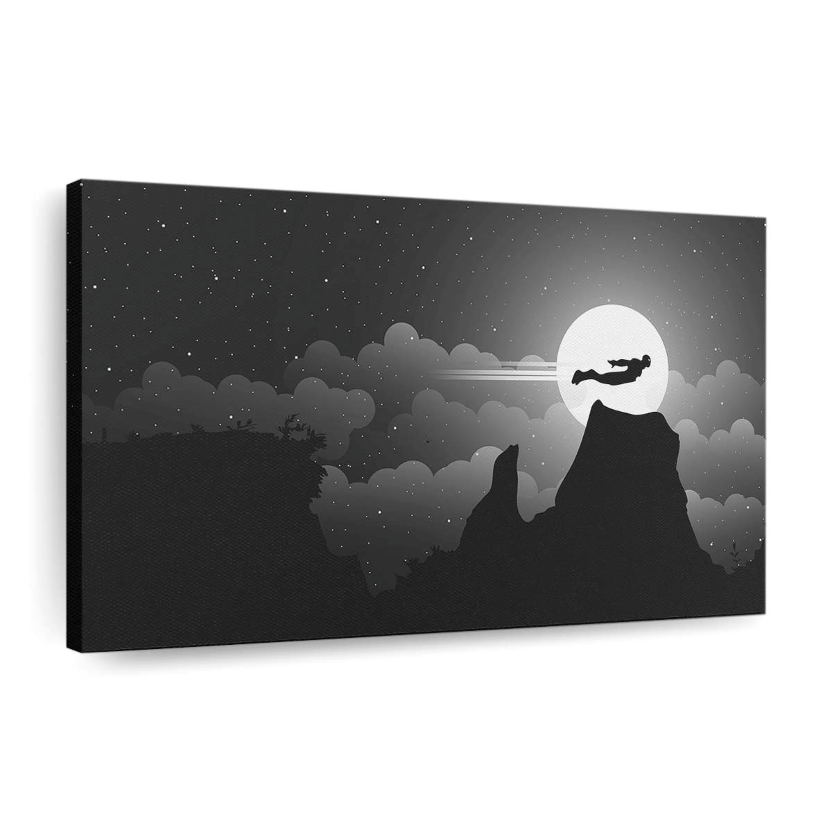 Iron Man Illustration Leinwandbild - Wanddeko