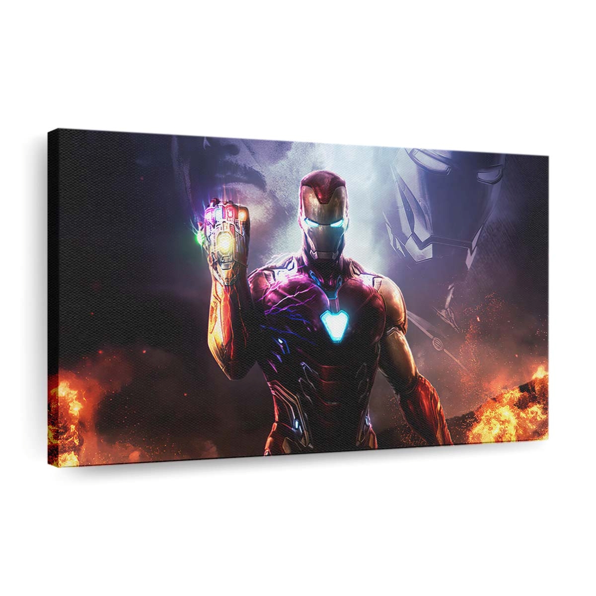 Iron Man alias Robert Downey Jr. Leinwandbild - Wanddeko