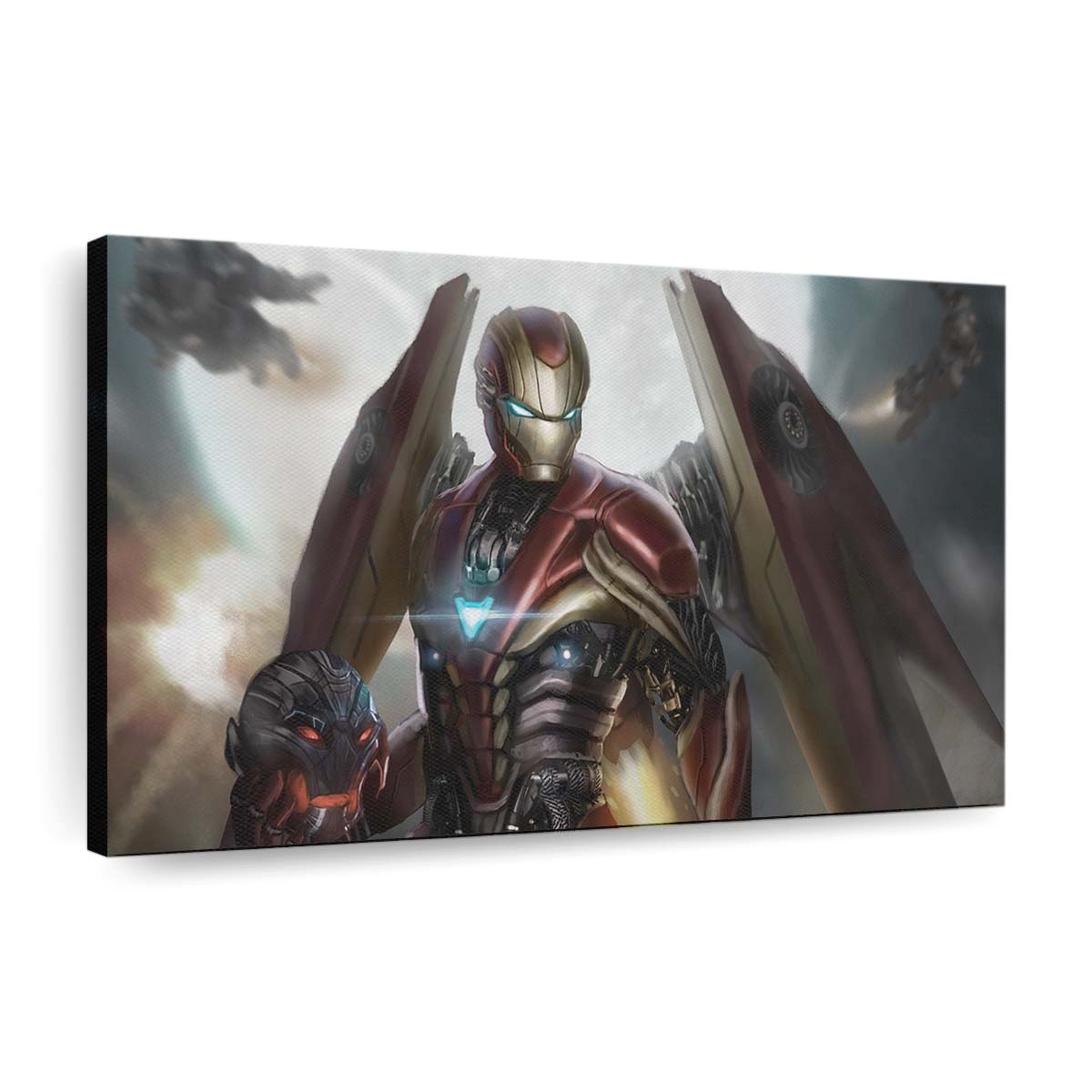 Iron Man Die erwachende Maschine Leinwandbild - Wanddeko