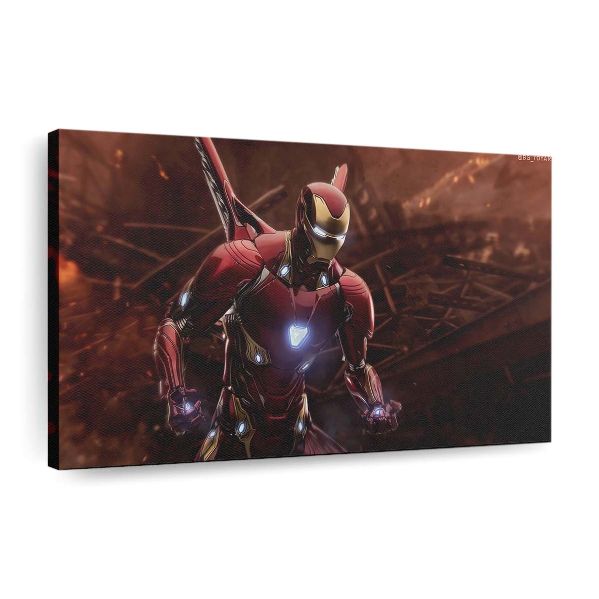 Iron Man 2019 2 Leinwandbild - Wanddeko