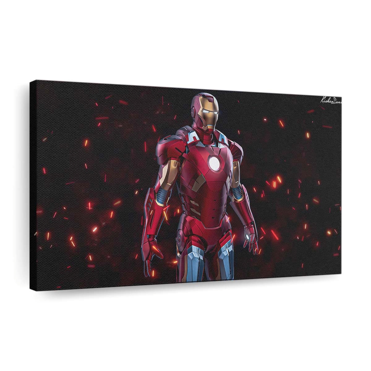 Ironman Mark Vii 2 Leinwandbild - Wanddeko