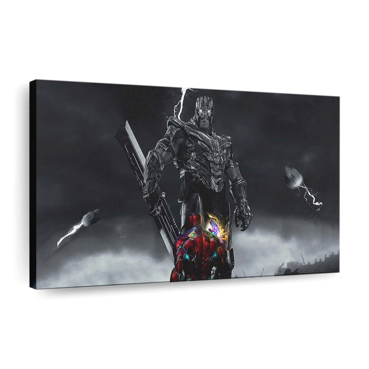 Ironman Sacrifice Leinwandbild - Wanddeko