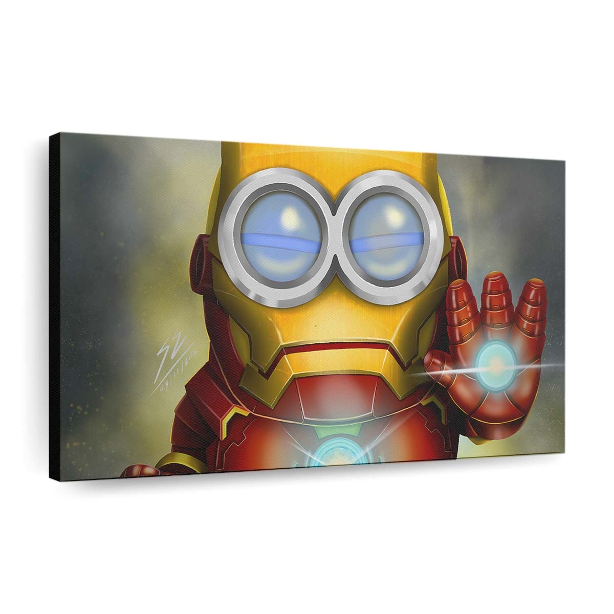 Minion As Iron Man Leinwandbild - Wanddeko