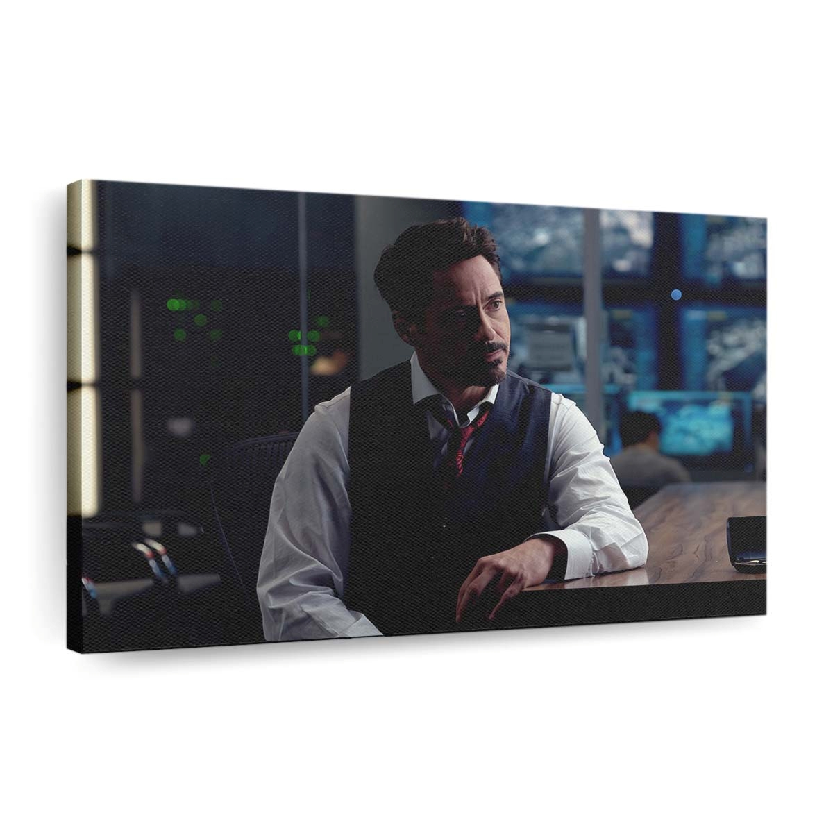 Robert Downey als Tony Stark in Avengers Infinity War 2018 Leinwandbild - Wanddeko