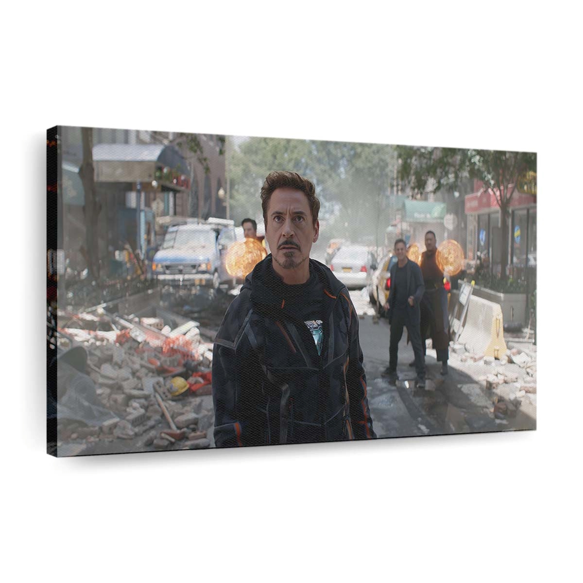 Robert Downey als Tony Stark in Avengers Infinity War 2018 2 Leinwandbild - Wanddeko