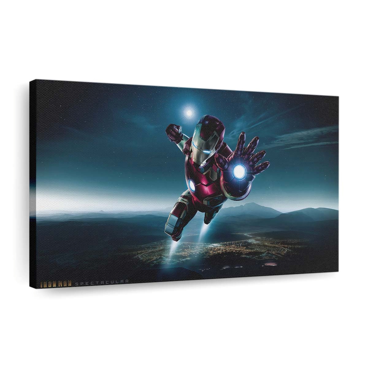 Spektakulärer Iron Man Leinwandbild - Wanddeko