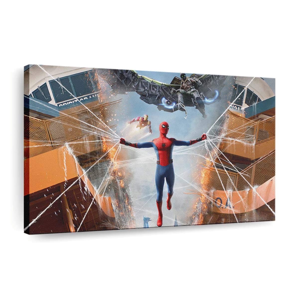 Spiderman Homecoming Leinwandbild - Wanddeko