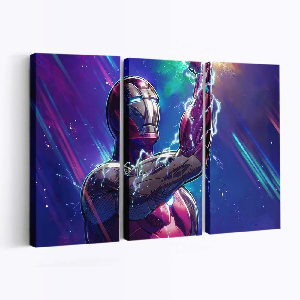 2020 Iron Man Infinity Gauntlet Leinwandbild - Wanddeko