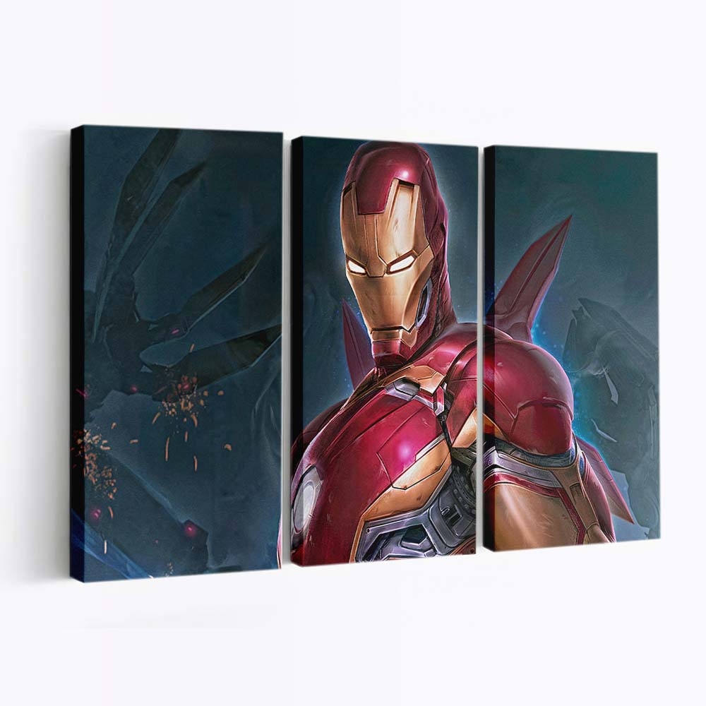 Iron Man 2020 Kunst 2 Leinwandbild - Wanddeko