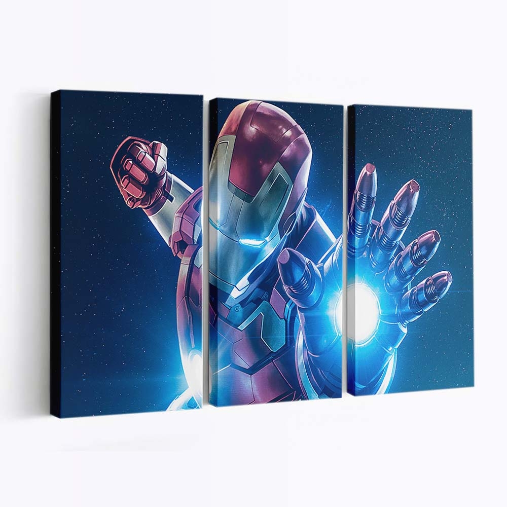 Iron Man Kunstwerk 2020 Leinwandbild - Wanddeko