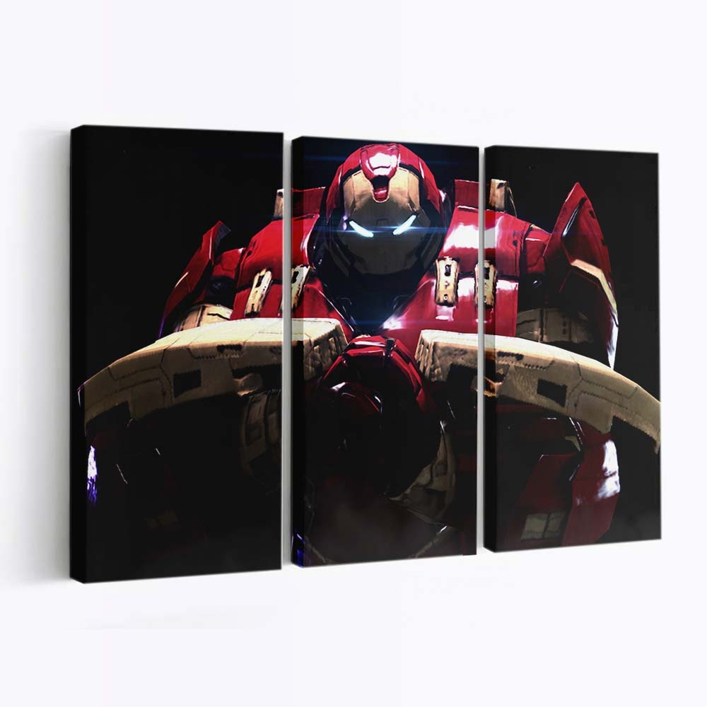 Eisen-Hulkbuster Leinwandbild - Wanddeko