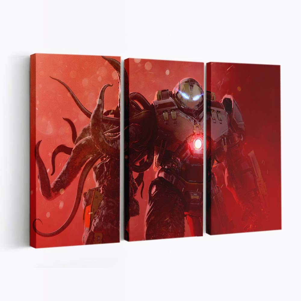 Eisen-Hulkbuster 2020 Leinwandbild - Wanddeko