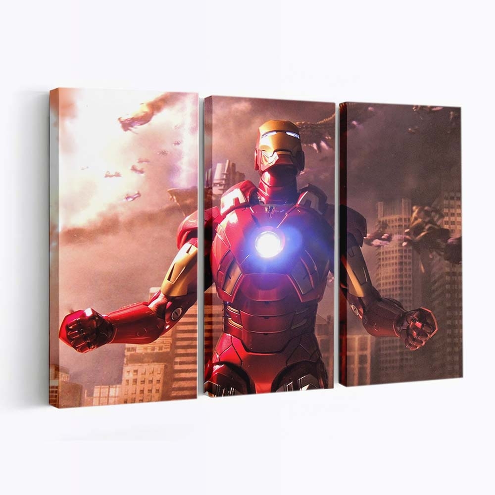 Iron Man 2018 Artwork Leinwandbild - Wanddeko
