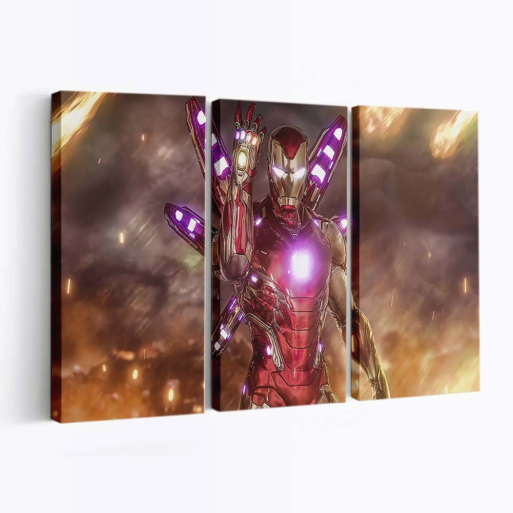 Iron Man 2020 Art Leinwandbild - Wanddeko