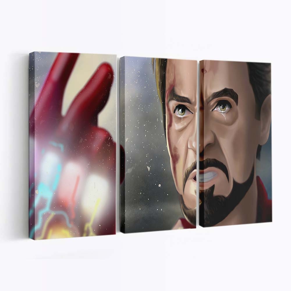 Iron Man 2020 Artworks Leinwandbild - Wanddeko