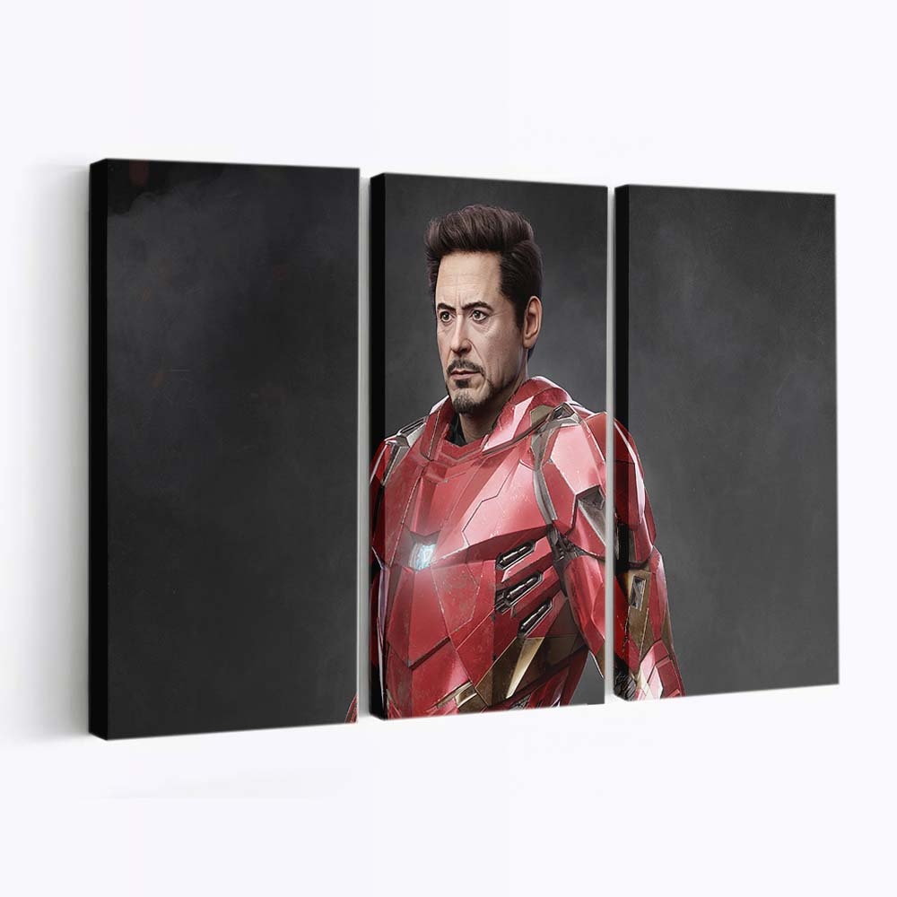 Iron Man 2020 2 Leinwandbild - Wanddeko