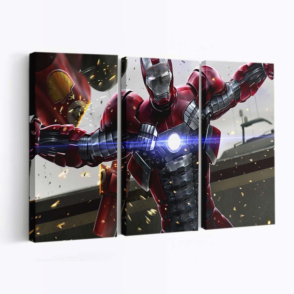 Iron Man 2020 Rüstung Leinwandbild - Wanddeko
