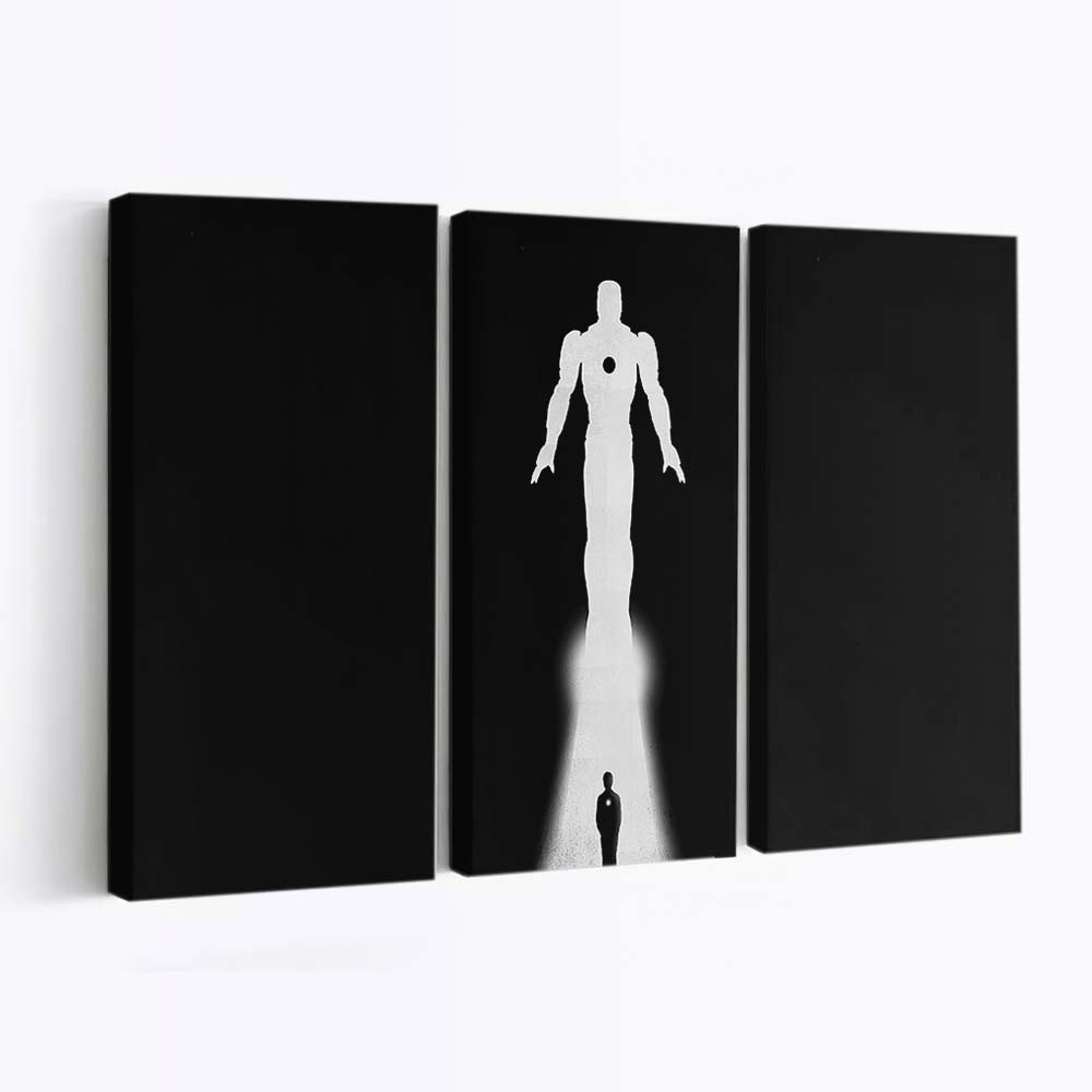 Iron Man 2020 Minimalismus Leinwandbild - Wanddeko