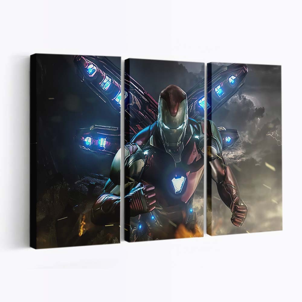 Iron Man 2020 Anzug Leinwandbild - Wanddeko