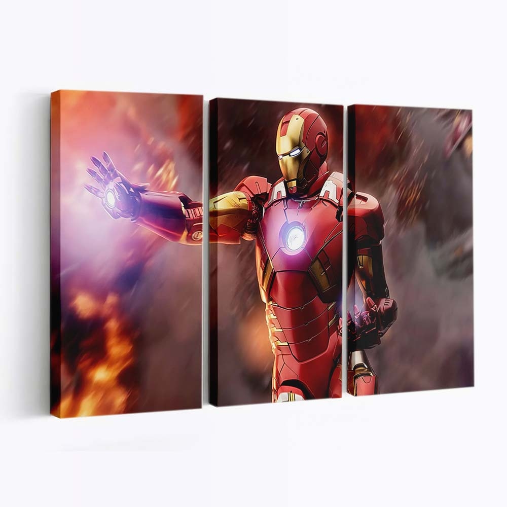 Iron Man 2019 Leinwandbild - Wanddeko